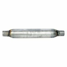 Jones 2 Inlet Glass Pack Exhaust Muffler Full Boar 3.5 Diameter 18 Long Body Jones 2 Inlet Glass Pack Exhaust Muffler Full Boar 3.5 Diameter 18 Long Body