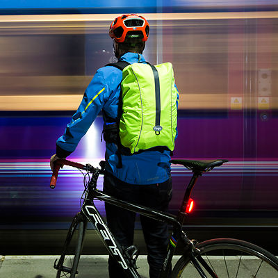 commute backpack cover cycling