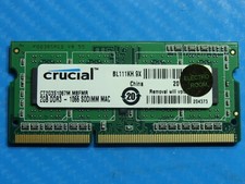 MacBook Pro 15" A1286 2008 MB470LL/A Crucial SO-DIMM RAM Memory 2GB DDR3-1066