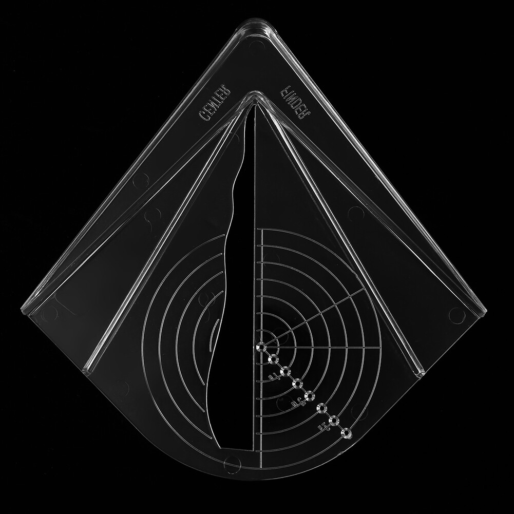 Plastic Center Finder For Square Round And Sexangle Woodworking Tool eBay