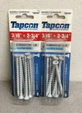 Tapcon 28167 3/16" D x 2-3/4" L Star Flat Head High/Low Concrete Screws Pk of 2