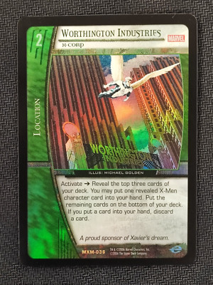 VS VERSUS SYSTEM - Worthington Industries MXM-036 - Foil Rare ENG
