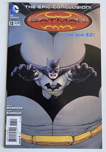 DC Comics Batman Inc Incorporated Damian Wayne RIP New 52 Mint Complete Set 0-13 - Picture 14 of 15
