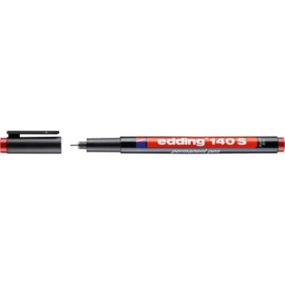 edding Folienstift 140 S permanent rot VE= 5