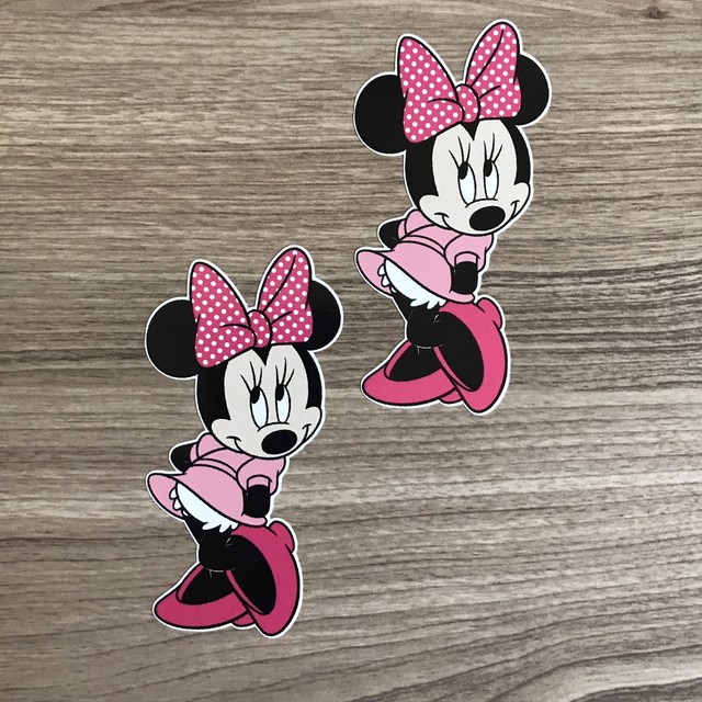 Minnie Mouse 4" Tall Vinyl Sticker BOGO eBay