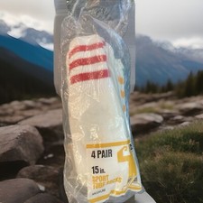 Vintage 4 Pair 16 Length Boy Sport Tube Socks Sears