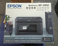 Epson WorkForce WF-2850 All-In-One Inkjet Printer -NEW