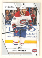 David Savard 2023-24 O-Pee-Chee Base Card #333 Canadiens