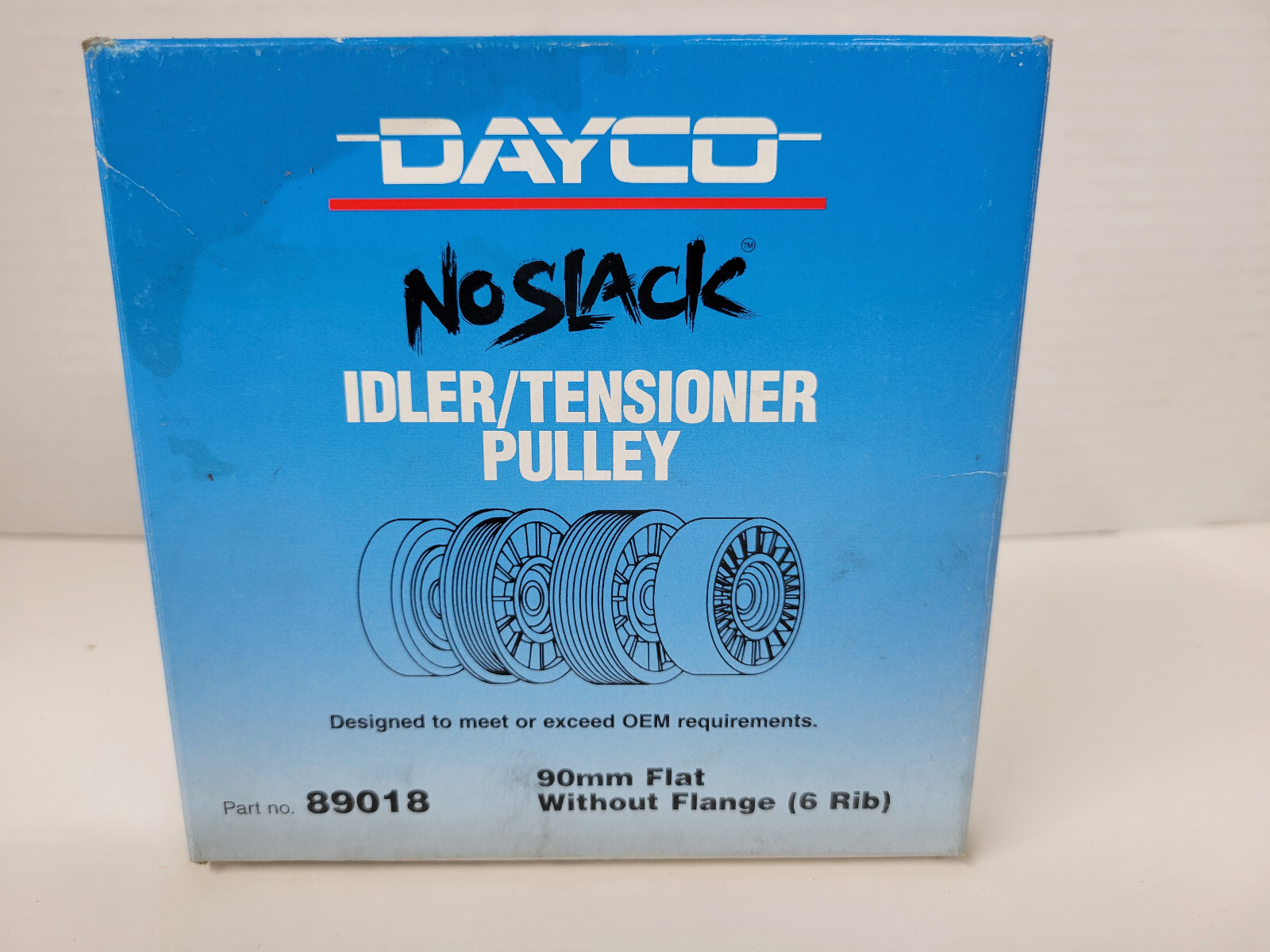 NOS DAYCO 89018 Drive Belt Idler/Tensioner Pulley eBay