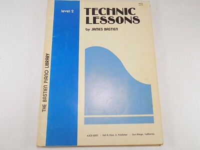 THE BASTIEN PIANO LIBRARY LEVEL 2 TECHNIC LESSONS by JAMES BASTIEN | eBay