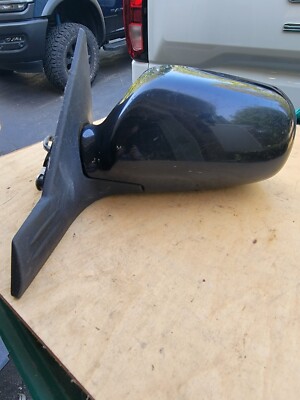 04-07 SUBARU WRX STI OEM LH LEFT DRIVERS OBP OBSIDIAN BLACK SIDE VIEW MIRROR 05