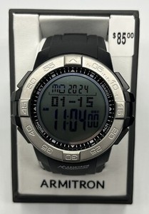 Armitron Adventure Watch AD/1011BLK 52MM Unused with tags