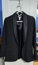 Bar III Women's Open Front Blazer 3/4 Sleeve Size Small