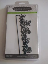 Darice Embossing Essentials Cut, Emboss, Stencil - Foliage Border 1 pc