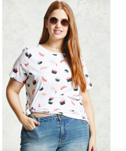 cute white shirts forever 21
