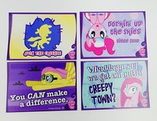 My Little Pony Collectible Stickers Pinkie Pie Fluttershy FIM Friendship Rare