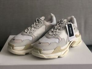 balenciaga triple s white 40