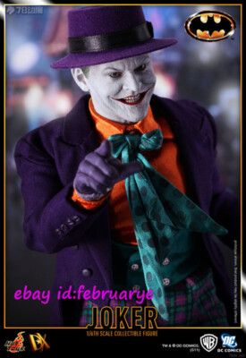 THE JOKER DX08 フィギュア Hot Toys THE Joker DX08 1/6 Figure From Batman 1989 DX08 In