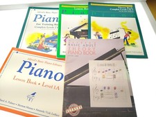 ALFREDS BASIC PIANO LIBRARY RECITAL BOOK lot of 5 sm3