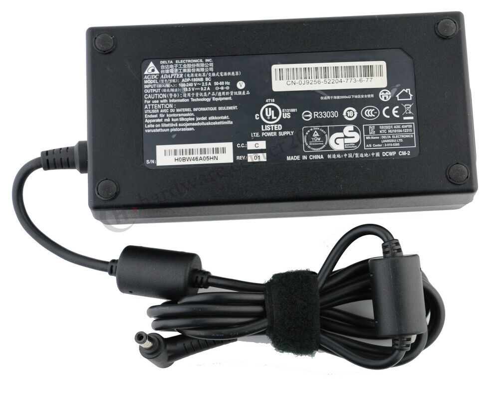 180W AC Adapter Charger For MSI GF65 Thin 10UE-233TH ADP-180EB D