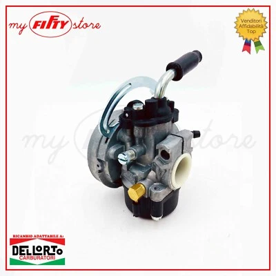CARBURATORE DELL'ORTO SHA 14 12 N 01972 CICLOMOTORI MISCELATORE MIX UNIVERSALE