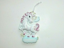 NEW Christmas Ornament White Unicorn