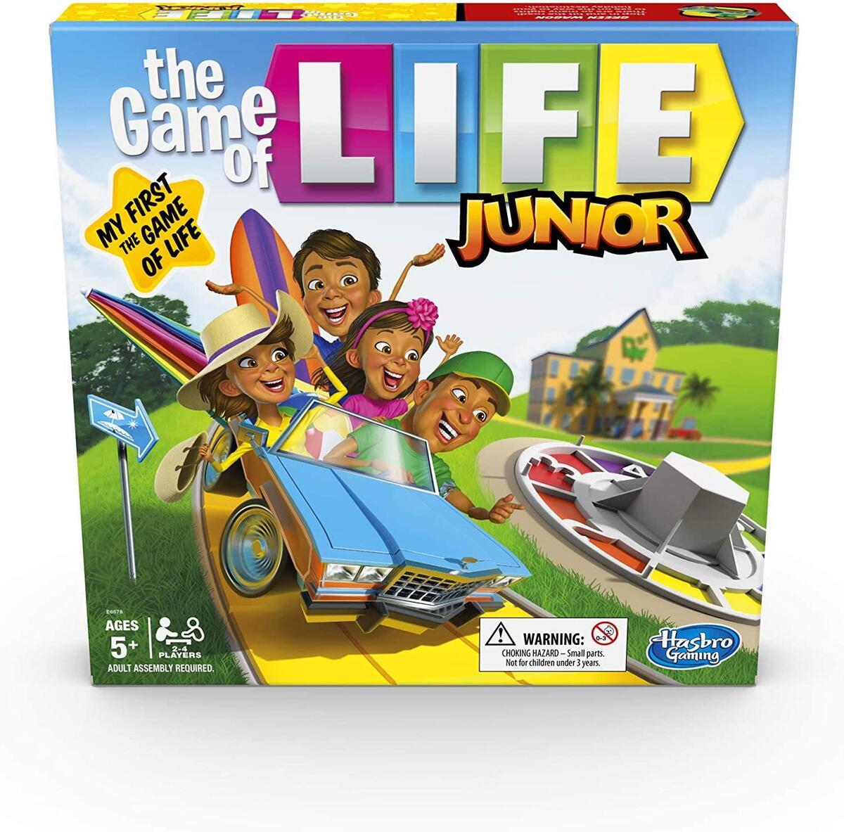 The Game of Life Game, Family Board Game for 2 to 4 Players, for