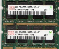New 4GB 2x 2GB Kit Sony Vaio VGN FZ/FW Series DDR2 Laptop/Notebook Memory 