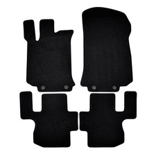 Fu&szlig;matten Automatten F&uuml;r Mercedes R Klasse 2011-2013 4-Tlg Pro Velour Schwarz