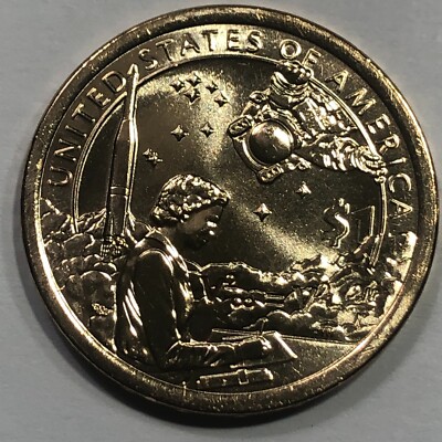 2019  P Native American Golden Dollar Coin