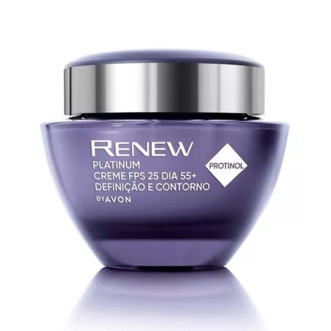 Avon Renew Platinum 55+ Anti-Aging Day Cream 50g for Mature Skin Care