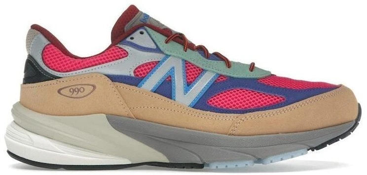 New Balance Stussy x 990v4 Made in USA White for Sale