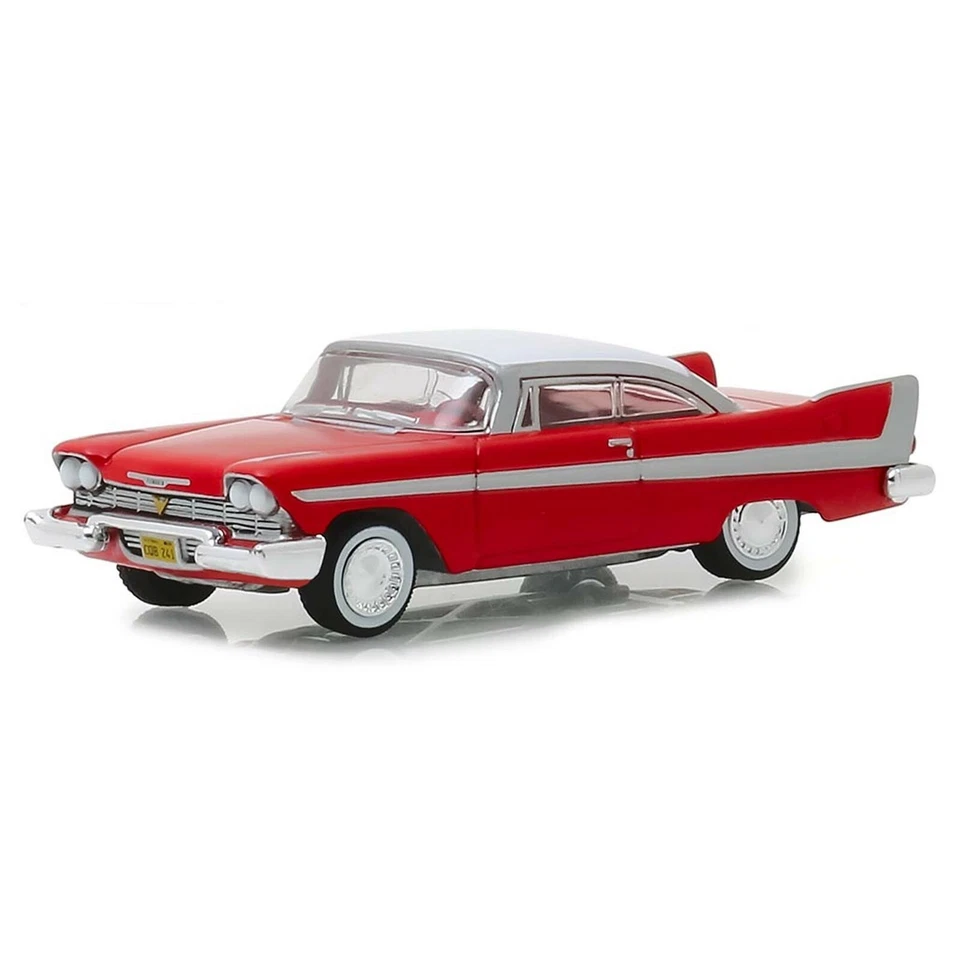 CHRISTINE 1958 PLYMOUTH FURY Die Cast 1/64 Greenlight #44830-C New Nuovo - Immagine 2 di 2