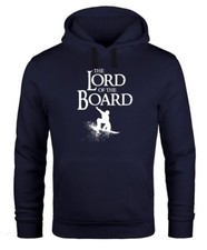 Hoodie Herren Lord of the Board Snowboard-Hoodie Snowboard-Fahrer Snowboarder
