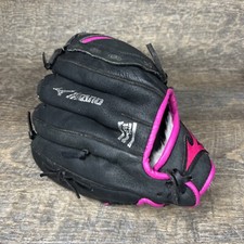 Mizuno Finch GPP1005F1 10" Fastpitch Softball Glove Right Hand Throw Black Pink