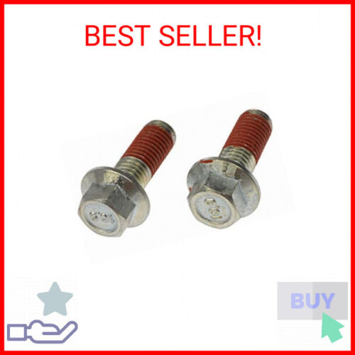 Dorman 14006 Brake Caliper Bracket Bolts Compatible with Select Models, 2 Pack