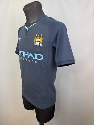 MANCHESTER CITY 2010 2011 AWAY SHIRT FOOTBALL SOCCER JERSEY MEN