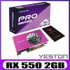 YESTON Radeon RX 550 Graphic Card 4HDMI GDDR5 2G 128bit Support Split Screen