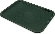 Ct121608 Café Standard Cafeteria / Fast Food Tray, 12" X 16", Forest Green