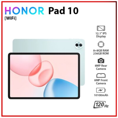 Honor Pad 10 Green Wi-Fi 12.1'' 16GB+256GB Bluetooth Octa Core Android PC Tablet