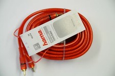 Hama Cinchkabel 5 Meter mit Remoteleitung rot
