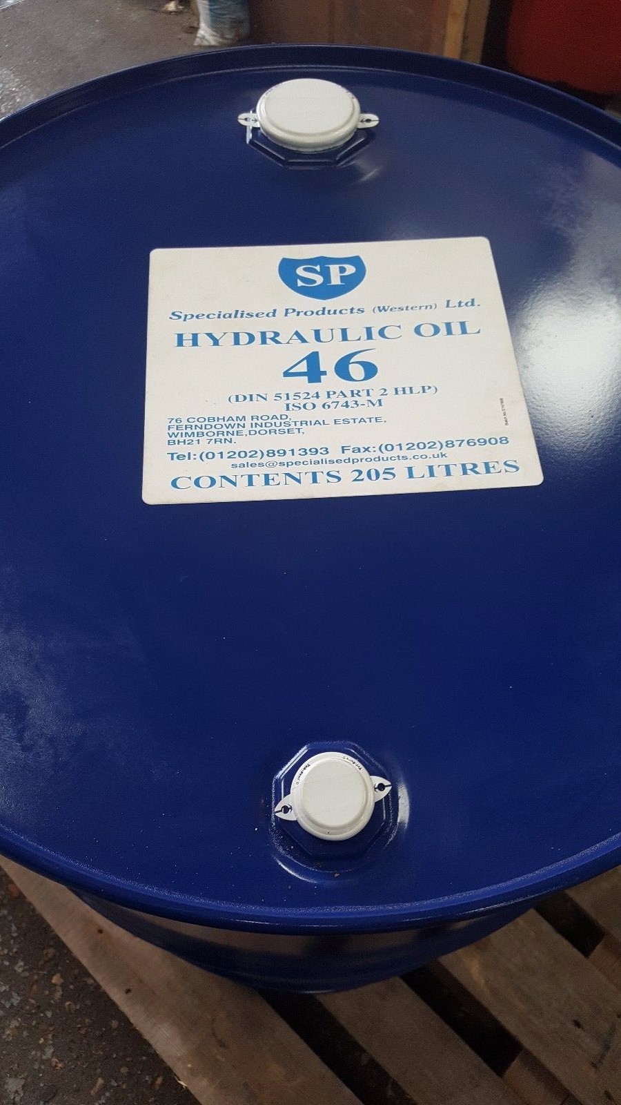 Hydraulic Oil ISO 46 (205 Litre Barrel) Cheapest on eBay Free Delivery