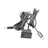 Aux-Panel FüR Android-NavigationsgeräTe Im Auto, Typ C + Aux-Eingang, USB-C6008