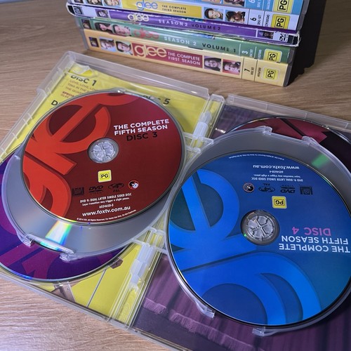 Glee Tv Series Season 1-5 Encore 1 2 3 4 5 Region 4 Musical Free Shipping - Picture 3 of 6