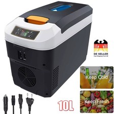 10L Kühlbox Camping Thermoelektrische Coolbox Warmhaltebox Auto 12V/24V/240V