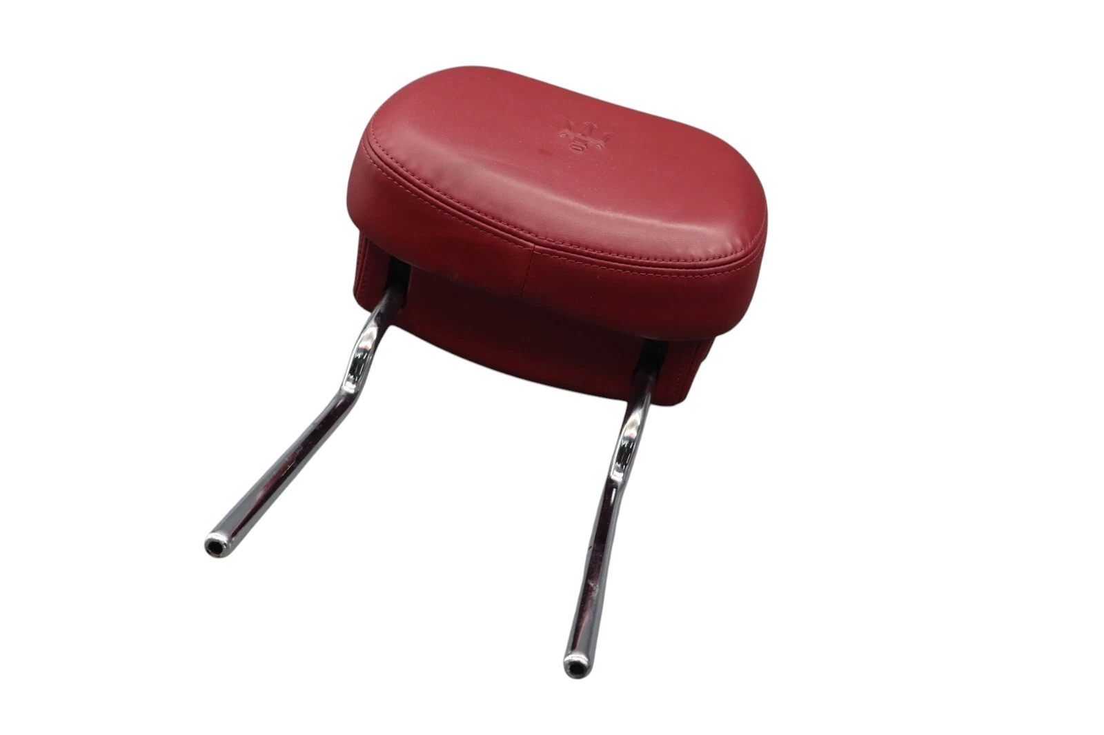 14-20 Maserati Ghibli Front Right Passenger Side Seat Headrest Head Rest Red OEM
