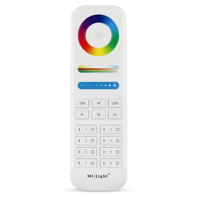Miboxer FUT089-W - 8-Zone RGB+CCT Remote White