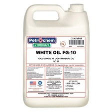 PETROCHEM WO FG-10-001 Mineral Hydraulic Oil,Food Grade,1 gal. 45VF49