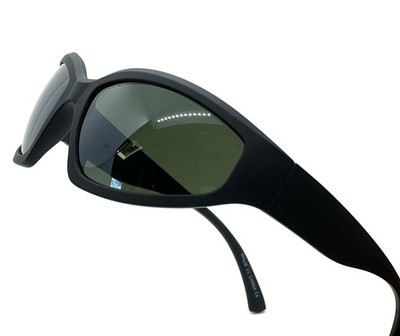 Sports Oversized Round Wrap Around Minimal 90s Dragonfly Sunglasses Street Wear