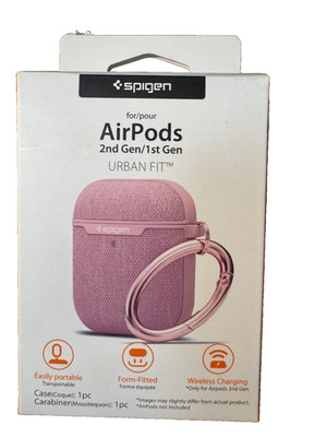 Spigen Urban Fit Case for Apple AirPods 1st Gen/2nd Gen - Pink